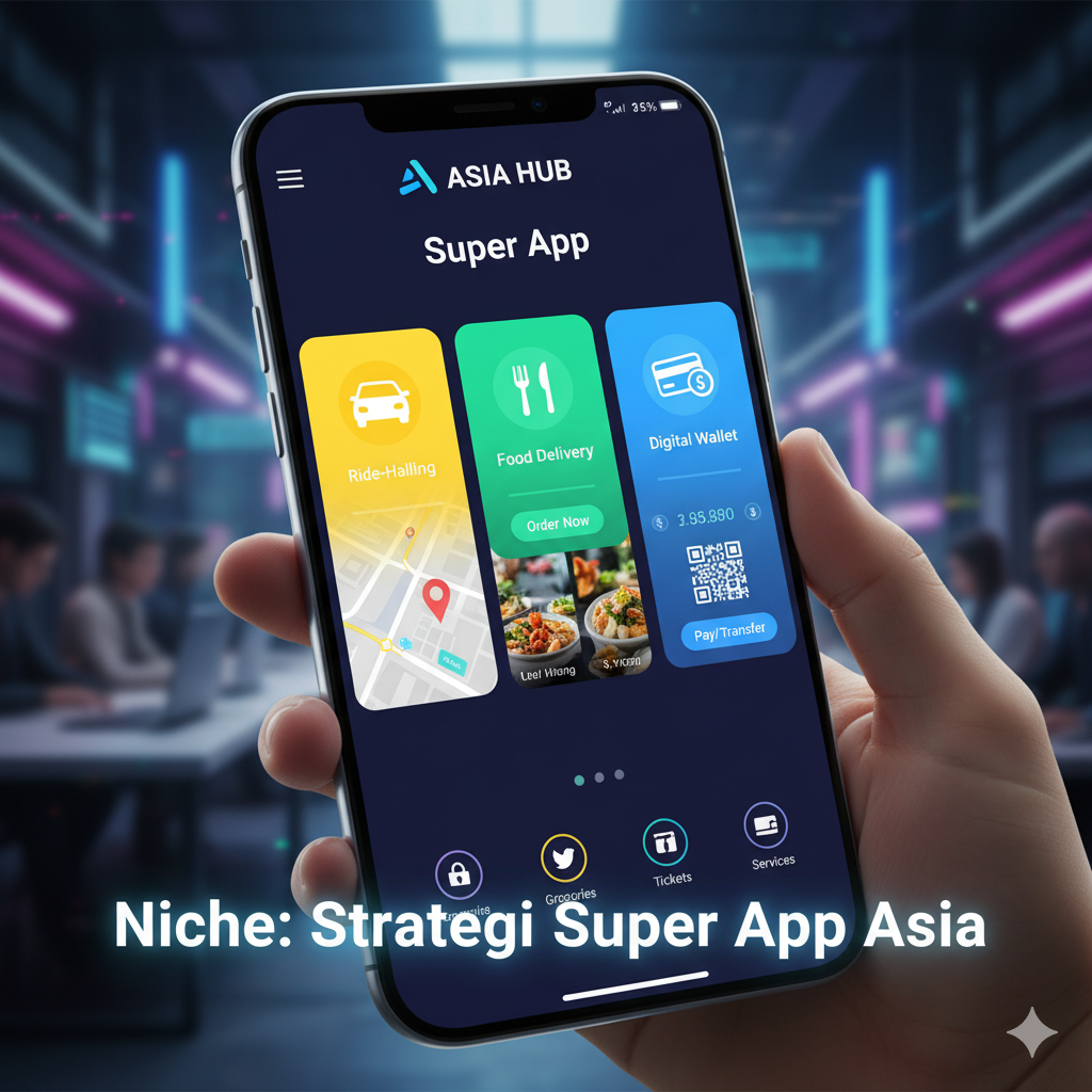 Strategi Super App Asia: Pertandingan Gojek, Grab, dan WeChat di Pasar Regional